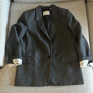 Aritzia Charcoal Gray Blazer